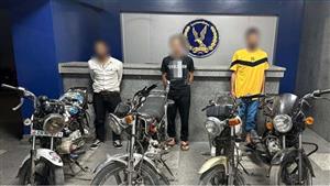 ارتكبوا 3 جرائم.. سقوط عصابة سرقة الدراجات النارية في الأزبكية