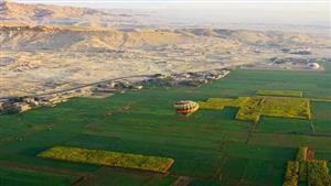 إيقاف رحلات البالون الطائر عن التحليق في سماء الأقصر بسبب الطقس السيئ 