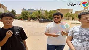 "طويل ومتوسط".. تعليق طلاب الثانوية العامة على امتحان العربية في الوادي الجديد – فيديو وصور