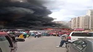  سر سحابة دخان بجوار فندق شهير بطريق المريوطية