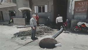 بالصور- توصيل المرافق بـ 5 مجمعات خدمية في المنيا ضمن "حياة كريمة" 