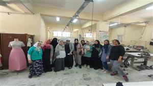 العمل: جولة تفقدية لمركز تدريب مهني شهداء الكتيبة 103 بالقاهرة 