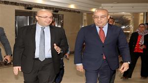 صور.. محافظ بني سويف يستقبل وزير الإسكان لافتتاح معرض شباب مصر