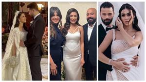 آخرهم ميرنا نور الدين.. أفراح نجوم الفن