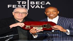 روبرت دي نيرو يحصل على "مفتاح" نيويورك من مهرجان تريبيكا السينمائي