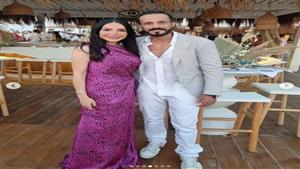 بحضور يوسف الشريف.. إنجي علاء تحتفل بخطوبة شقيقتها (صور)