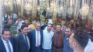 فيديو وصور.. نجم الأهلي يحتفل بزفافه على أنغام سطلانة