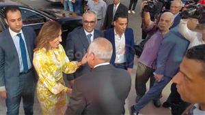 وزيرة الثقافة ومحافظ الجيزة يصلان مسرح السامر لافتتاحه (صور)