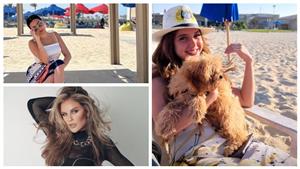 سمية الخشاب في حمام السباحة ودرة أنيقة.. 10 لقطات لنجوم الفن خلال 24 ساعة