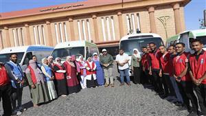 بالصور.. 59 نقطة تقدم خدمات مبادرة "100 يوم صحة" في أسوان