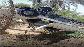إصابة 7 بينهم 5 أطفال أشقاء في انقلاب سيارة بأسوان