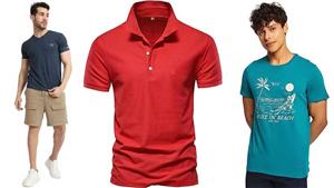 يبدأ من 49 جنيها.. أحدث صيحات موضة التيشرت الرجالي