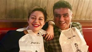   تامر حبيب لـ منة شلبي في عيد ميلادها: "يا روحي أنا"