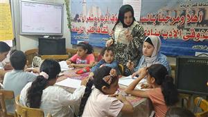 ثقافتنا في إجازتنا.. فعاليات لذوي الهمم وتعليم مبادئ الرسم بثقافة الغربية