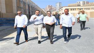 بالصور.. محافظ الغربية يتفقد أعمال التطوير بشركة غزل المحلة 