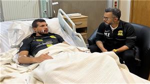 أول تعليق لـ طارق حامد بعد إصابته القوية: "لحظة ممكن تغير كل حاجه"