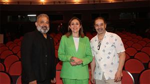 وزيرة الثقافة: تابعت تجهيزات حفل "الأساتذة" خطوة بخطوة 