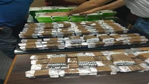 الجمارك: إحباط أكثر من 12 ألف عملية تهريب في 6 شهور منها 343 للسجائر 