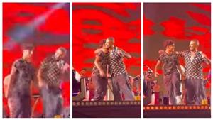 أحمد سعد يرقص مع نجله على أنغام "دب دب" وهاني محروس يعلق: "حبيبي النرجسي"