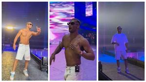 بـ"قميص مفتوح".. محمد رمضان يشعل مسرح جدة بأغنية "هتولع"