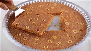 سر عمل بسبوسة الحلواني المرملة في المنزل بأقل تكلفة