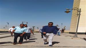 رئيس جهاز حدائق العاصمة يتفقد شقق سكن لكل المصريين