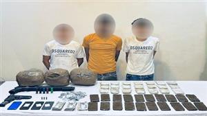 ضبط 3 أشخاص في دمياط بحوزتهم 15 كجم حشيش وبانجو