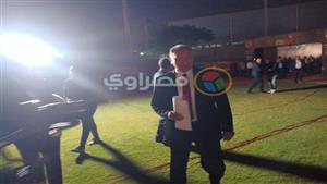 وصول الخطيب وأعضاء مجلس الإدارة لحفل الأهلي في التتش (صور)