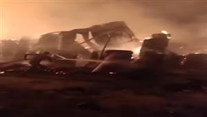 اندلاع حريق داخل جمعية استهلاكية في الدقي