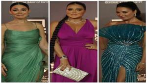 أجرأ إطلالات نجمات الفن على "ريد كاربت" مهرجان القاهرة للدراما 