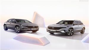 بالصور.. مرسيدس تطلق سيارتها EQA الكهربائية بمدى سير كبير 