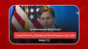 بلينكن يتهم وموسكو ترد.. هل دمرت روسيا شحنة قمح أوكراني قادمة لمصر؟