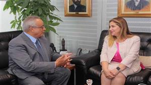 بالصور- مدير مكتبة الإسكندرية يستقبل ممثل مفوضية الأمم المتحدة لشؤون اللاجئين في مصر 