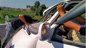 15 ضحية من أسرة واحدة.. مصرع شخصين وإصابة 13 على الطريق الأوسطي بالشرقية - صور