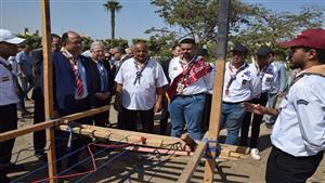 صور.. رئيس جامعة حلوان يفتتح المهرجان الكشفي 43 والإرشادي 30 لجوالة الكليات 