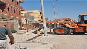  جهاز النوبارية الجديدة ينظم حملة مكبرة لإزالة الإشغالات والمخالفات والتعديات