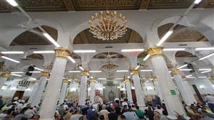 متحف لمحبي آل البيت.. صور ترصد ترميم وتطوير مسجد السيدة نفيسة