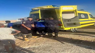 حالة وفاة وإصابة جديدة في حادث الوادي الجديد