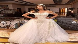 بشرى تثير تفاعلا بارتدائها فستان زفاف.. والجمهور يعلق