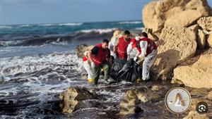 الهلال الأحمر الليبي: انتشال عدد من الجثث أعادها البحر على ساحل سوسة