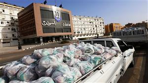 توزيع 20 ألف شنطة مواد غذائية ضمن مبادرة "حياة كريمة" في أسوان