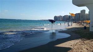 البحر يودع أحبابه.. هدوء في آخر أيام الصيفية على شواطئ الإسكندرية- صور 