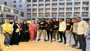 صور- أحمد العوضي مع الفائزين بمسابقته ويعلق: "مبروك عليكم"