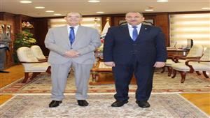  رئيس النيابة الإدارية يبحث أوجه التعاون مع رئيس منظومة الشكاوى الحكومية