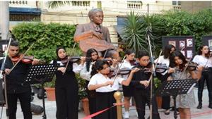 بالصور| مواهب أوبرا الإسكندرية تستلهم سيرة ومؤلفات سيد درويش 