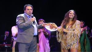 بالصور| هبة طوجي تضيء ليالي البتراء في الأردن بحفل كامل العدد