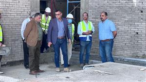 رئيس جهاز العاصمة الإدارية يتابع موقف محطة معالجة الصرف الصحي الرئيسية