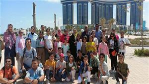 ختام النشاط الصيفي لقصور الثقافة.. أطفال بشاير الخير يزورون العلمين الجديدة 