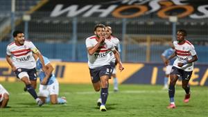 رقم 8 للرجالة فقط.. لاعب الزمالك يثير الجدل بعد هدف بيراميدز