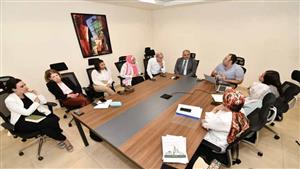 مسئولو الإسكان والبنك الأوروبي يستعرضون خطة عمل التحول الأخضر لمدينة 6 أكتوبر